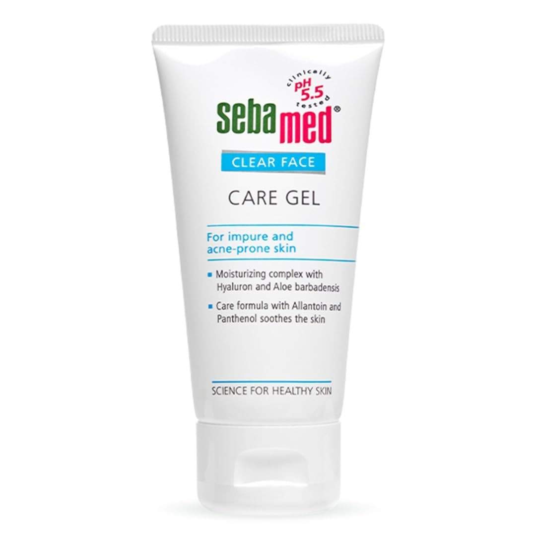 Sebamed Clear Face Care Gel | Ph 5.5 |non-Sticky Moisturizer With Hyaluronic Acid, Aloe Vera | Dermatologically & Clinically Tested | 50ml