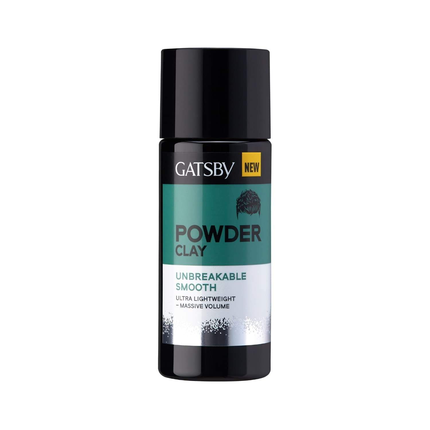 Gatsby Powder Clay - Unbreakable Smooth | Ultra Light Weight & Massive Volume | Matte Finish Powder Hair Wax For Men | Super Strong Hold | Volumizing Powder Wax | For Quick & Easy Hair Styling | 20gm