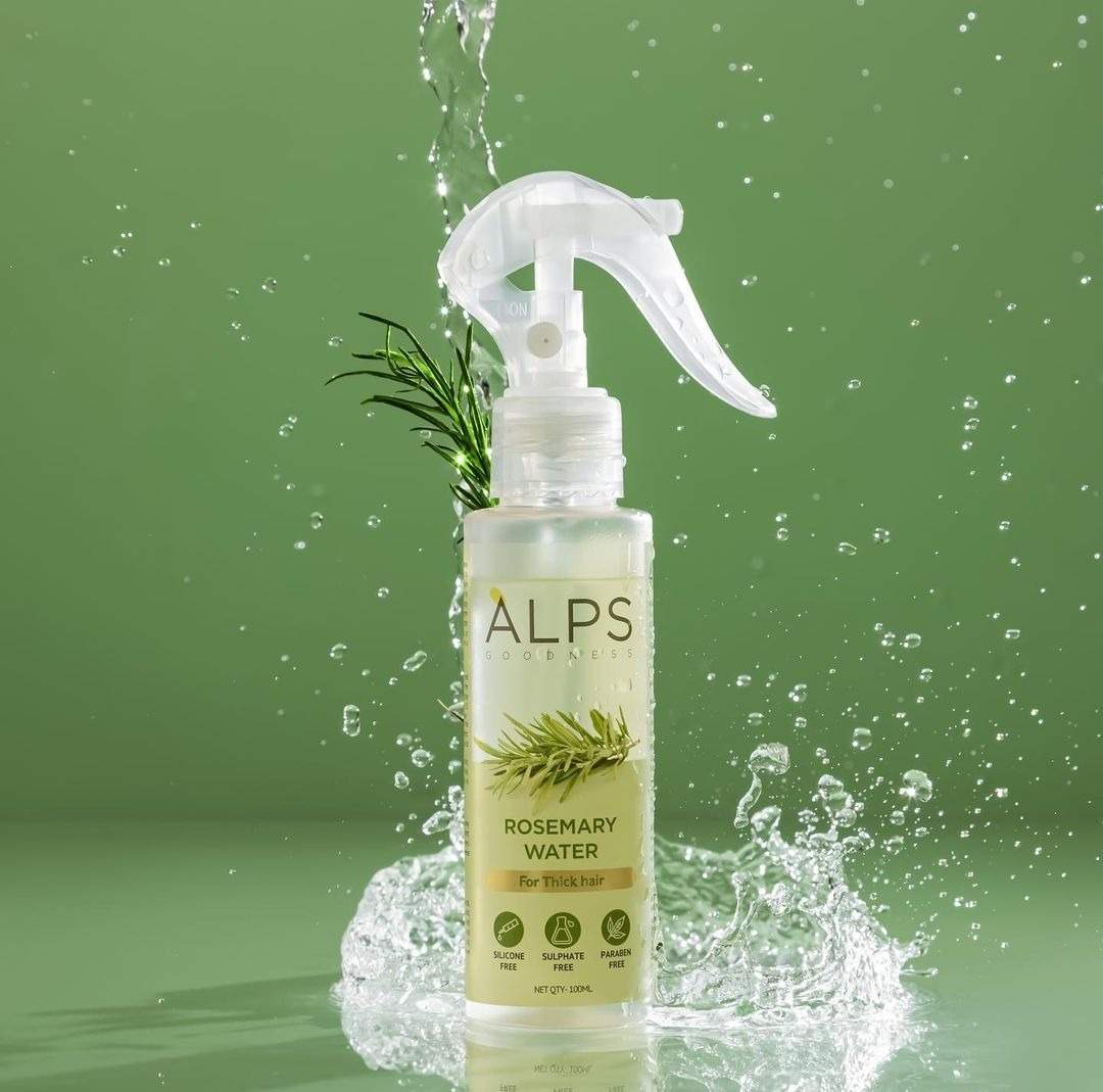 Alps Goodness Rosemary Water (100 Ml), Hair Spray For Regrowth , Rosemary Hair Mist For Hair Growth ,suitable All Hair Types