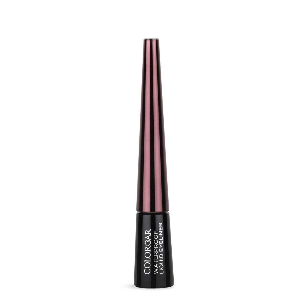 Colorbar Waterproof Liquid Eyeliner Finish - Black, 2.5ml