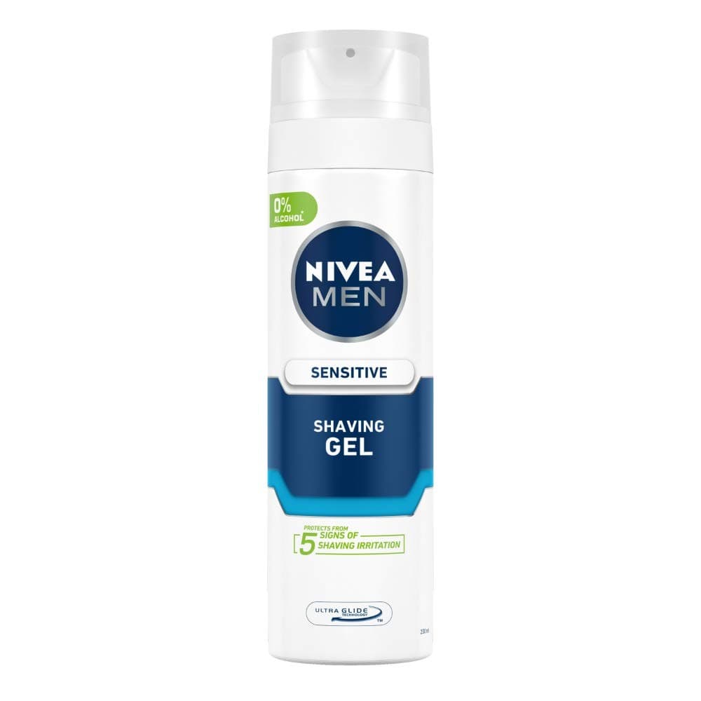 Nivea Men Shaving, Sensitive Shaving Gel, 200ml