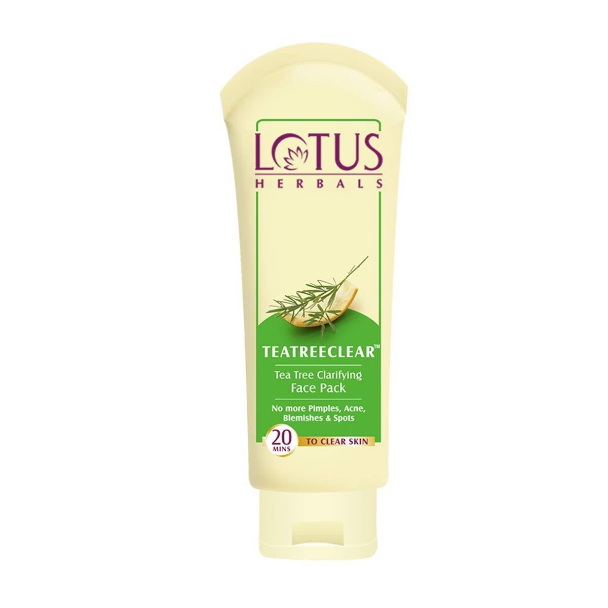 Lotus Herbals Tea Tree Clarifying Face Pack
