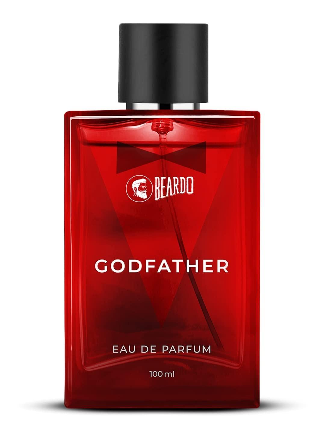 Beardo Godfather Perfume For Men, 100ml | Aromatic, Spicy Perfume For Men Long Lasting Perfume For Date Night Fragrance | Body Spray For Men | Ideal Gift For Men