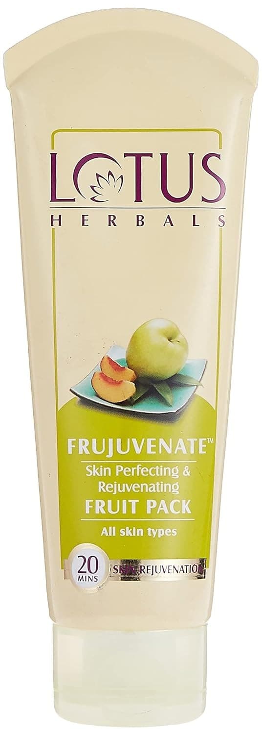 Lotus Herbals Frujuvenate Skin Perfecting Cream And Rejuvenating Fruit Pack,