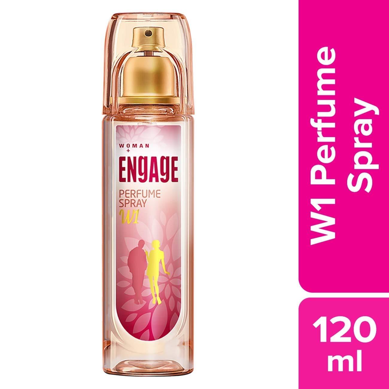 Engage W1 Perfume For Women, Fruity And Floral Fragrance Scent, Skin Friendly Women Perfume, 120ml