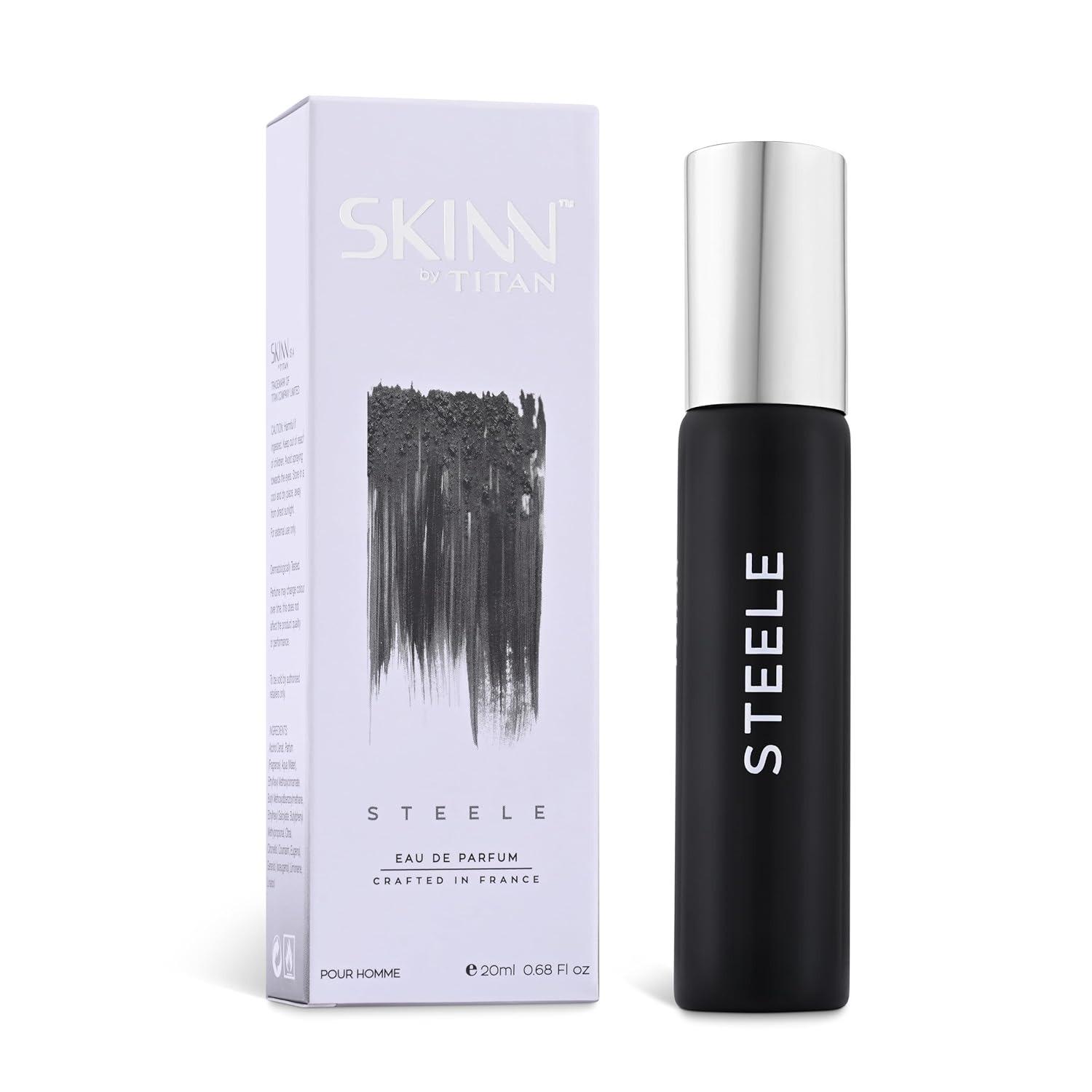 Skinn By Titan Steele Perfume For Men, 20ml