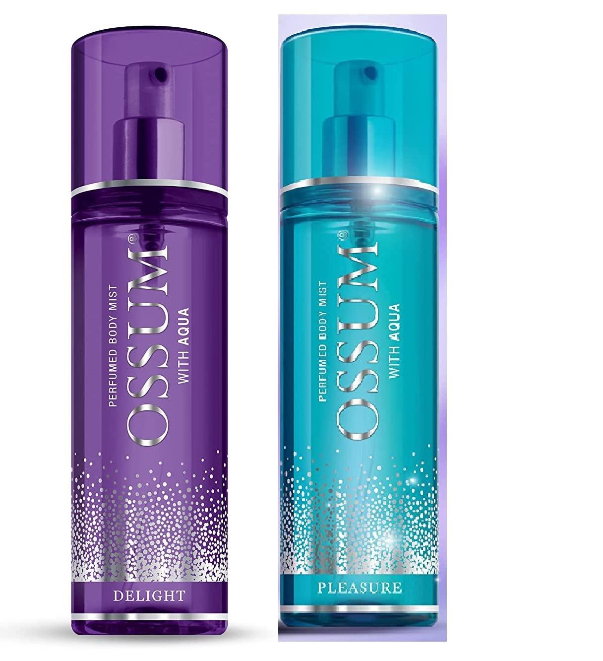 Ossum Pleasure+delight Body Mist - For Men & Women (230 Ml, Pack Of 2)