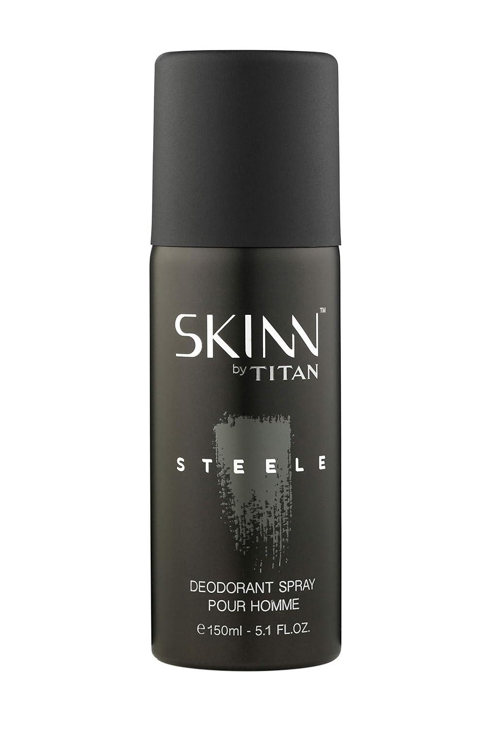 Skinn By Titan Skinn Men Deo Steele Spray, 150 Ml
