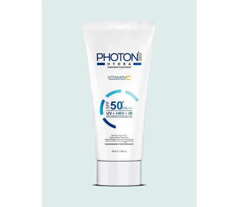 Aclaris Photon 360 Hydra Sunscreen Fluid Cream Spf 50+