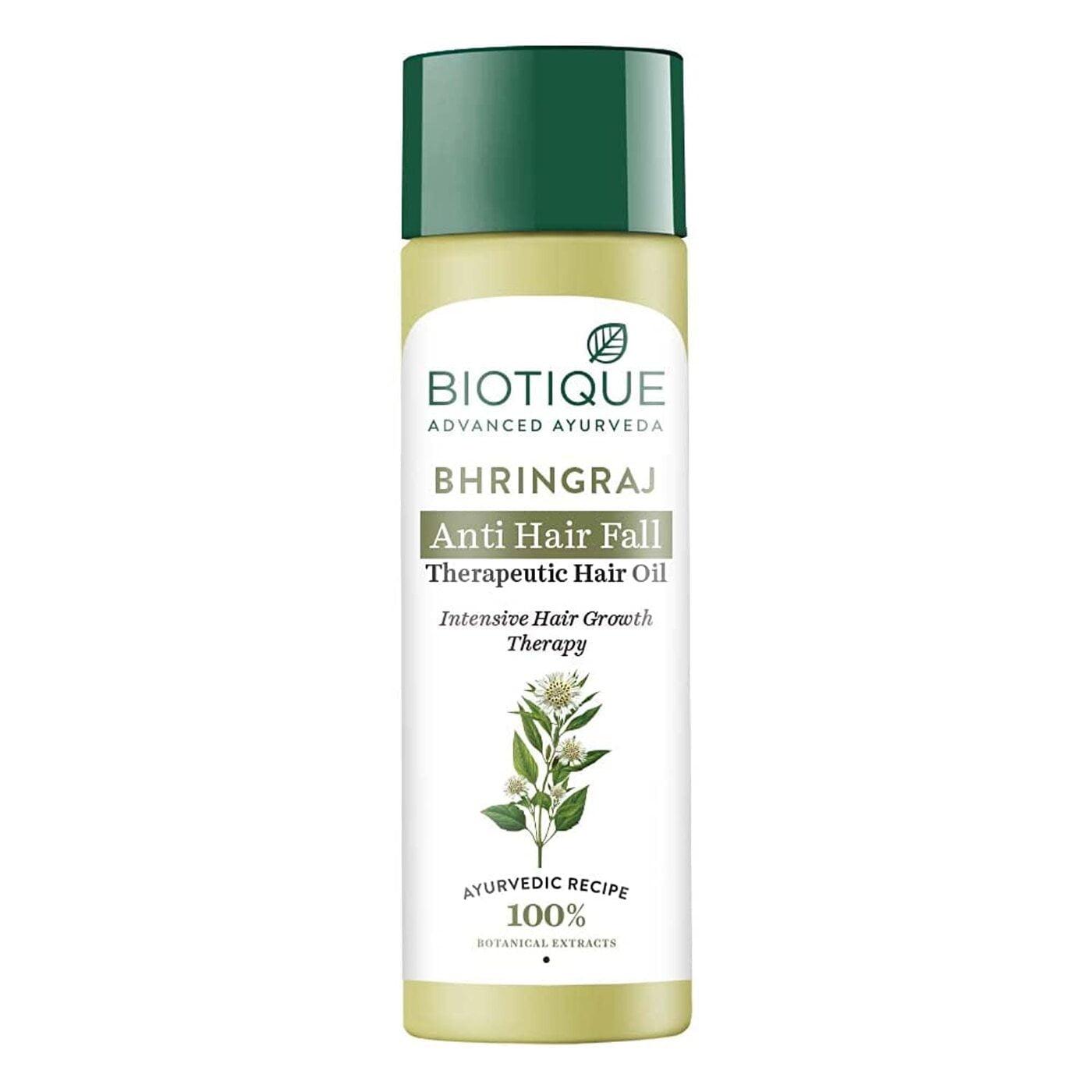 Biotique Bhringraj Therapeutic Hair Oil For Falling Hair , Intensive Hair Regrowth Treatment