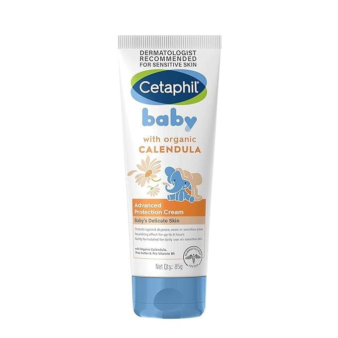 Cetaphil Baby Cream, Face & Body Moisturizing Cream With Organic Calendula 85g