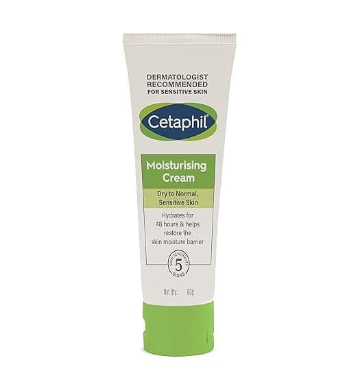 Cetaphil Moisturising Cream For Face & Body , Dry To Normal Skin, 80 Gm