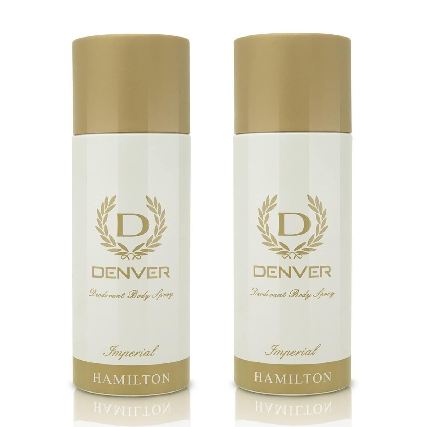 Denver Imperial Deodorant (165ml Each) Pack Of 2