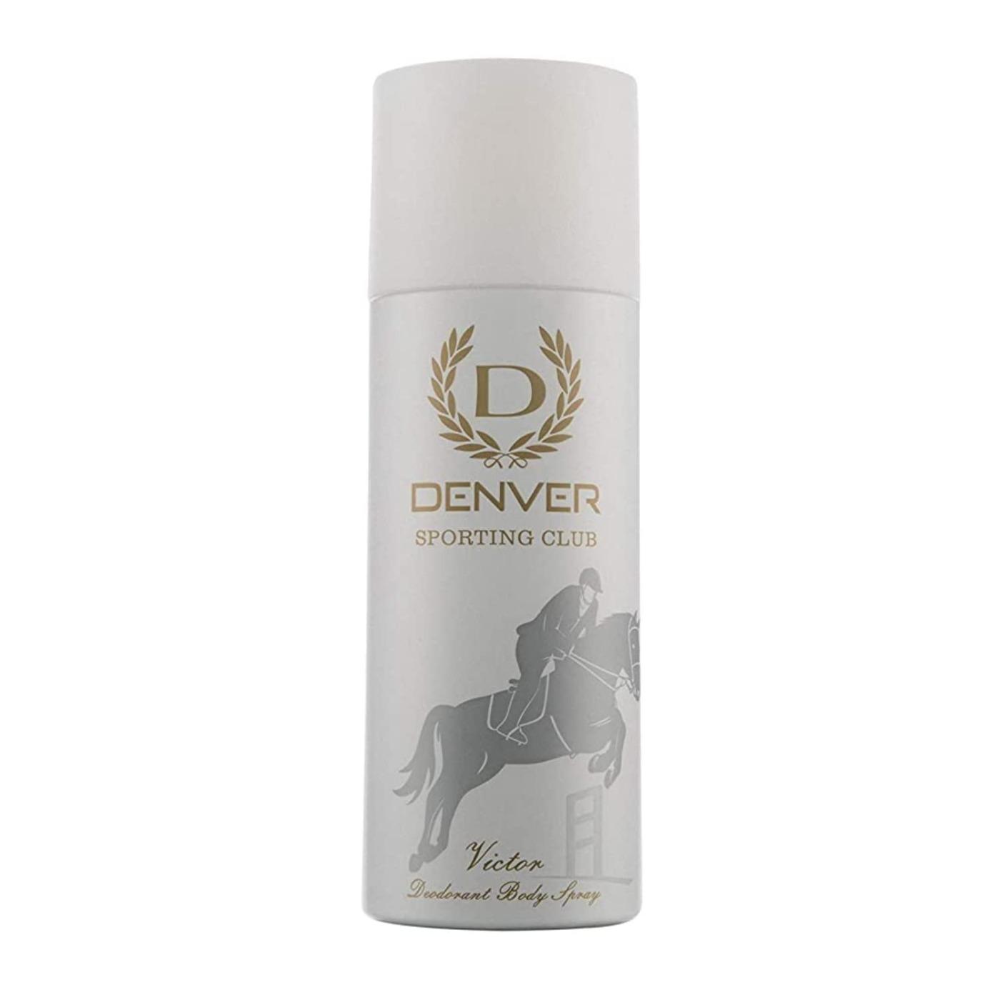 Denver Sporting Club Victor Deo For Men - (165ml) | Long Lasting Deodorant Body Spray For Men