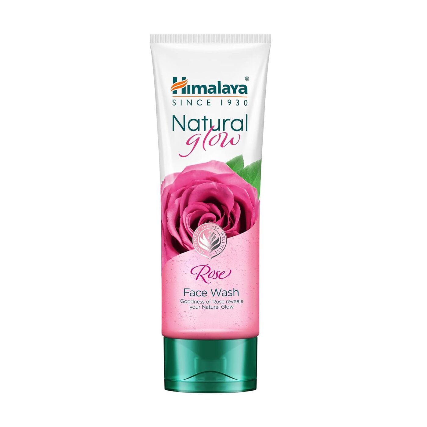 Himalaya Natural Glow Rose Face Wash, 100ml
