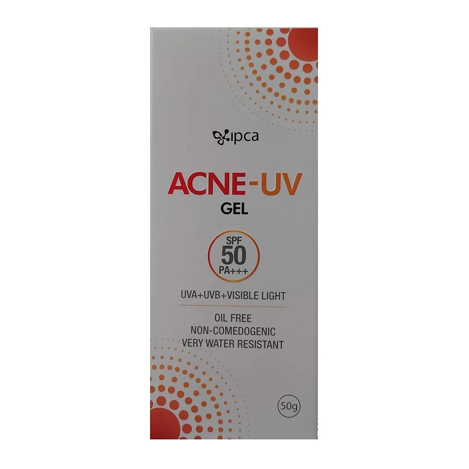 Ipca Acne-Uv Gel Sunscreen Spf 50/Pa+++