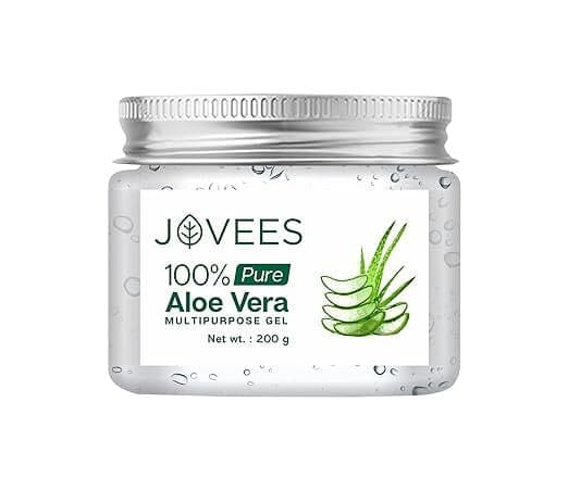 Jovees Herbal 100% Pure Aloe Vera Multipurpose Gel For Face, Skin & Hair For Both Men & Women 200g