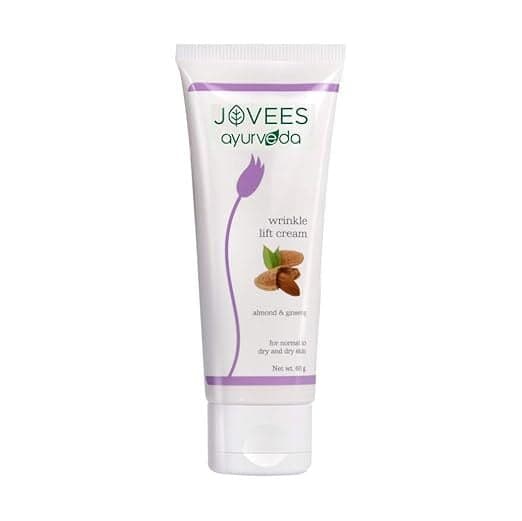 Jovees Herbal Almond & Ginseng Wrinkle Lift Face Cream Anti-Wrinkle & Anti-Ageing 60g