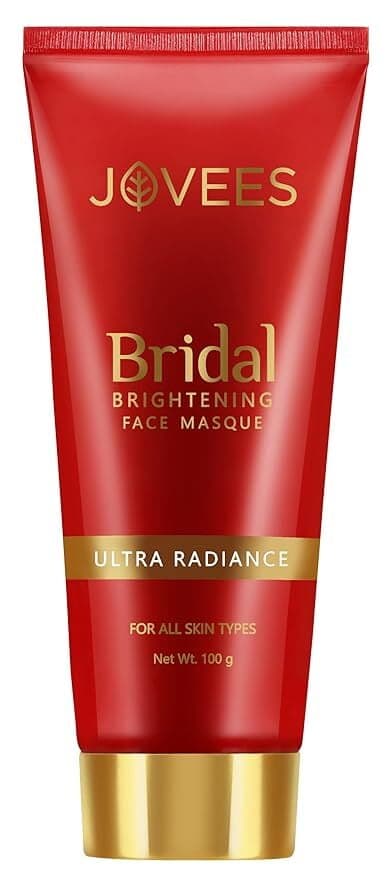 Jovees Herbal Bridal Brightening Face Masque Pack | Ultra Radiance 100g