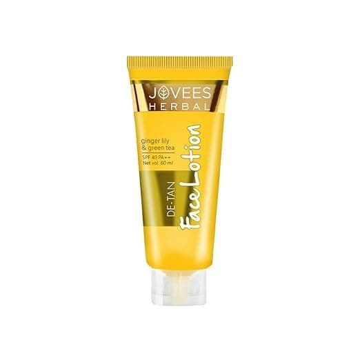 Jovees Herbal De-Tan Lotion Spf 40 Pa++ Uva/Uvb Protection | Prevents Tanning And Pigmentation 60ml