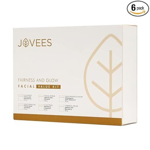Jovees Herbal Fairness & Glow Facial Value Kit