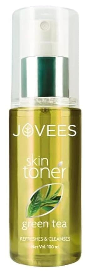 Jovees Herbal Green Tea Skin Toner With 100% Natural Ingredients Cleanses & Moisturises 100ml