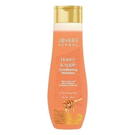 Jovees Herbal Honey & Apple Conditioning Shampoo | With Peach And Aloe Vera Extracts