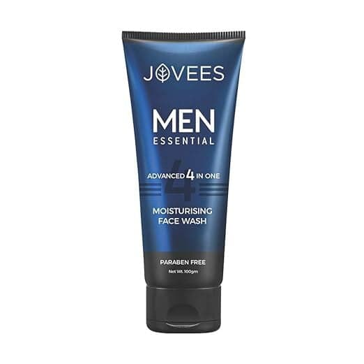 Jovees Herbal Men's Essential Advanced 4 In 1 Moisturizing Face Wash 100ml