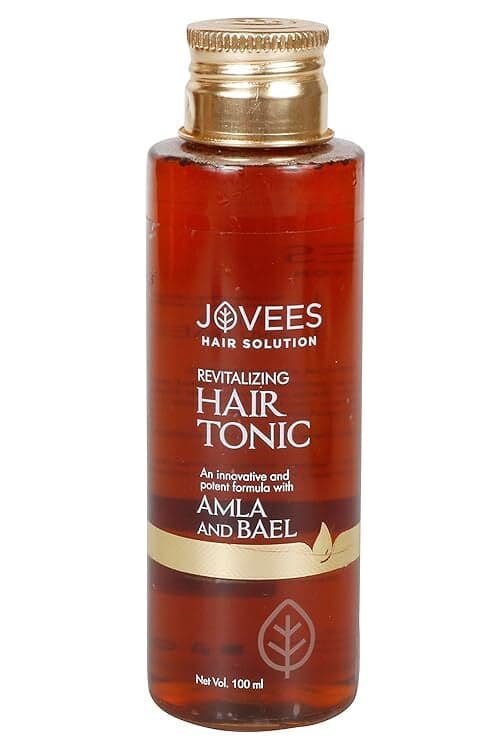 Jovees Herbal Revitalising Amla & Bael Hair Tonic | Gives Long, Strong & Thick Hair