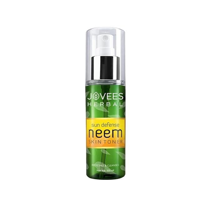 Jovees Herbal Sun Defence Neem Skin Toner Prevents Dry Skin For Protection Against Sun 100ml