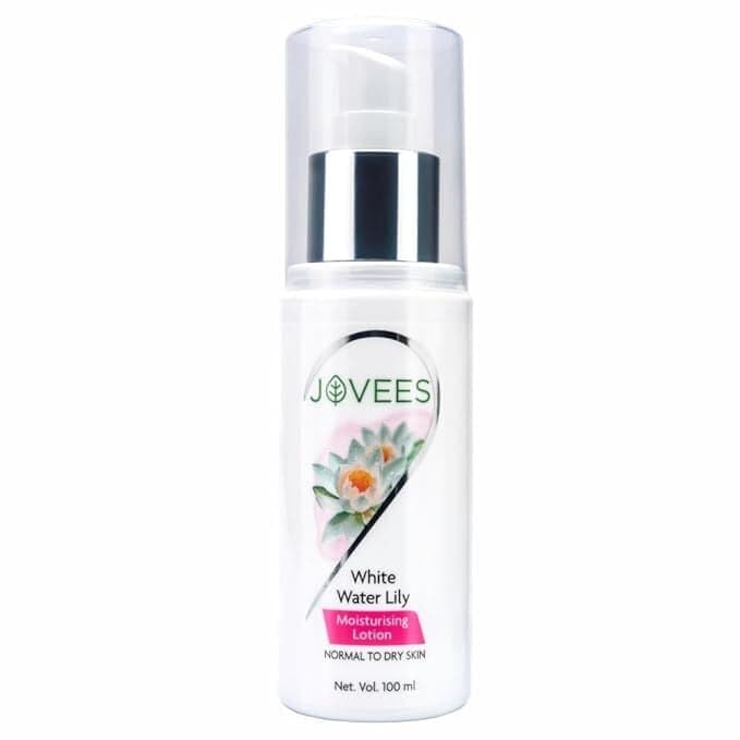 Jovees Herbal White Water Lily Moisturizing Lotion | For Normal To Dry Skin