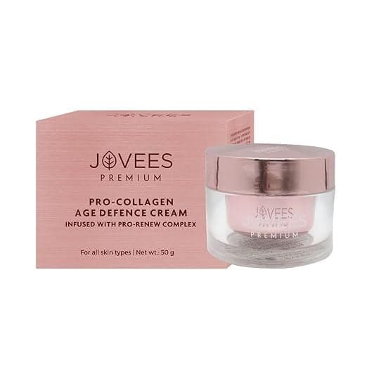 Jovees Premium Pro - Collagen Age Defence Cream Golden Root Extract For All Skin Types 50g