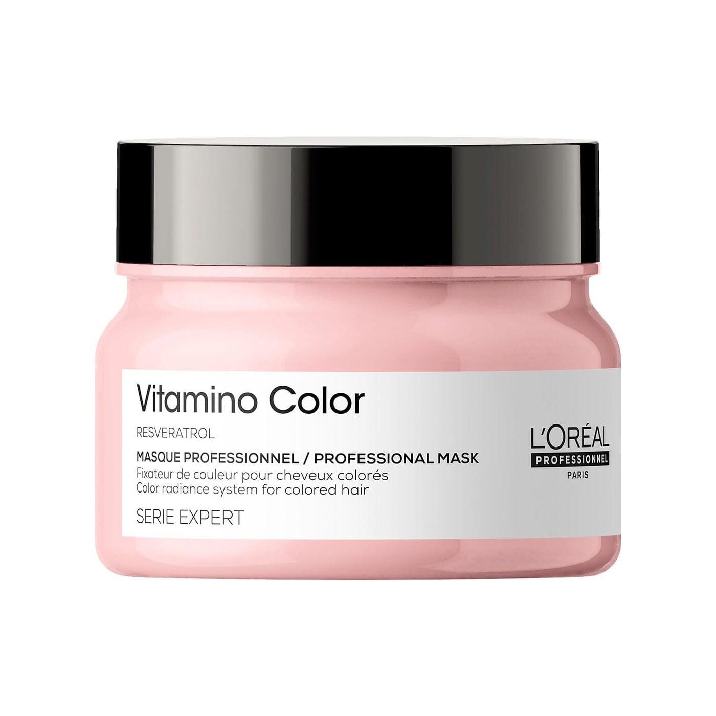 L'oréal Professionnel Vitamino Color Hair Mask With Resveratrol For Color-Treated Hair, Serie Expert, 250gm