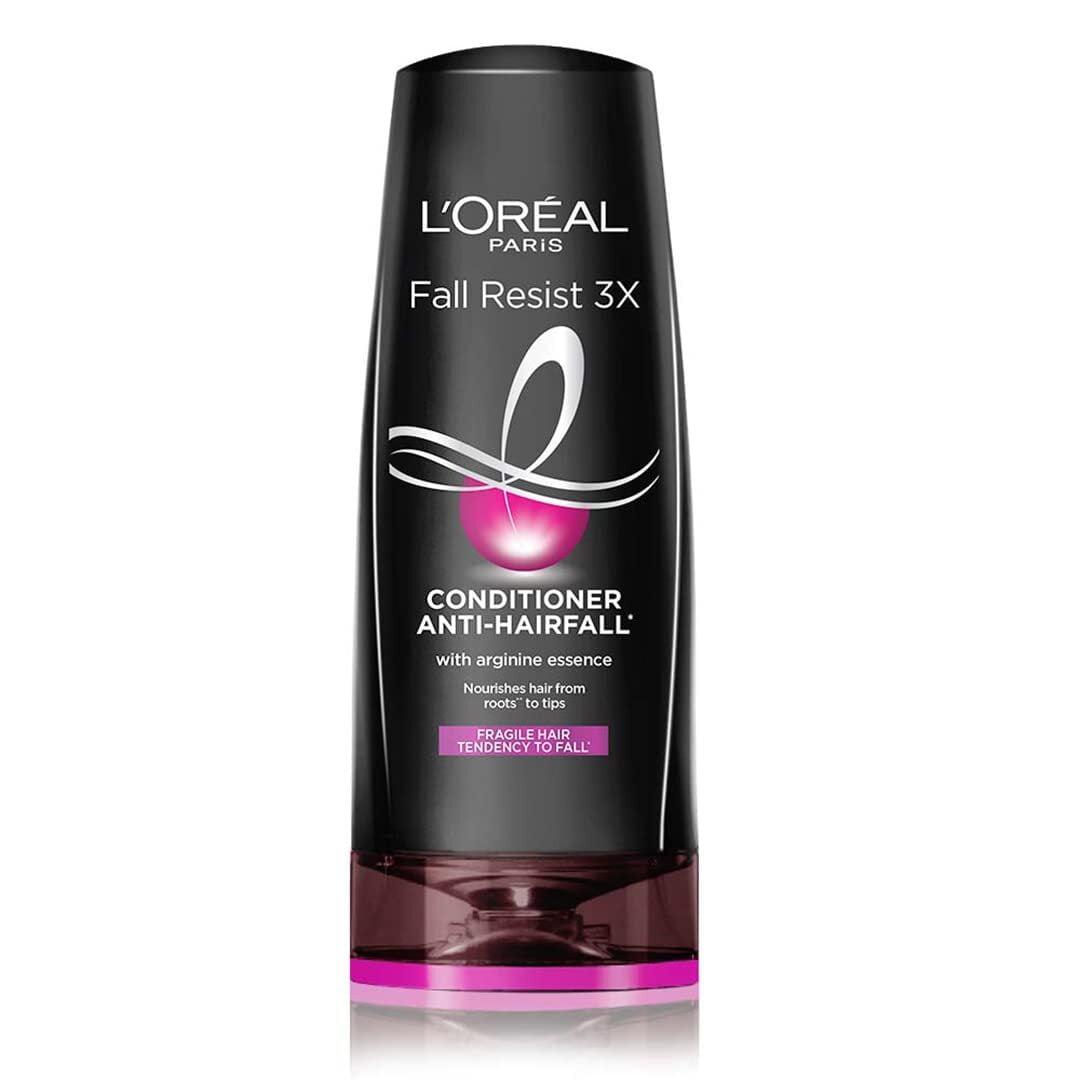 L'oreal Paris Anti-Hair Fall Conditioner, Reinforcing & Nourishing For Hair Growth, For Thinning & Hair Loss, With Arginine Essence And Salicylic Acid, Fall Resist 3x, 180 Ml