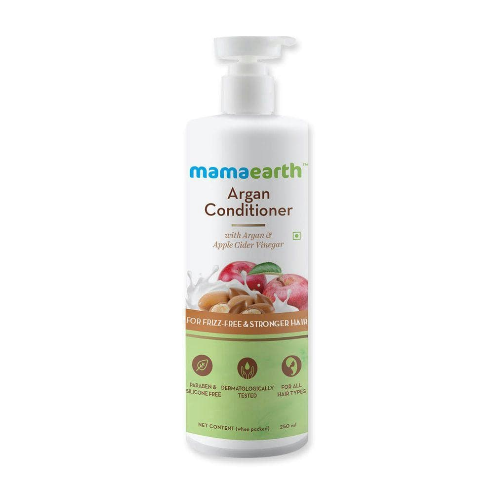Mamaearth Argan & Apple Cider Vinegar Hair Conditioner, 250 Ml