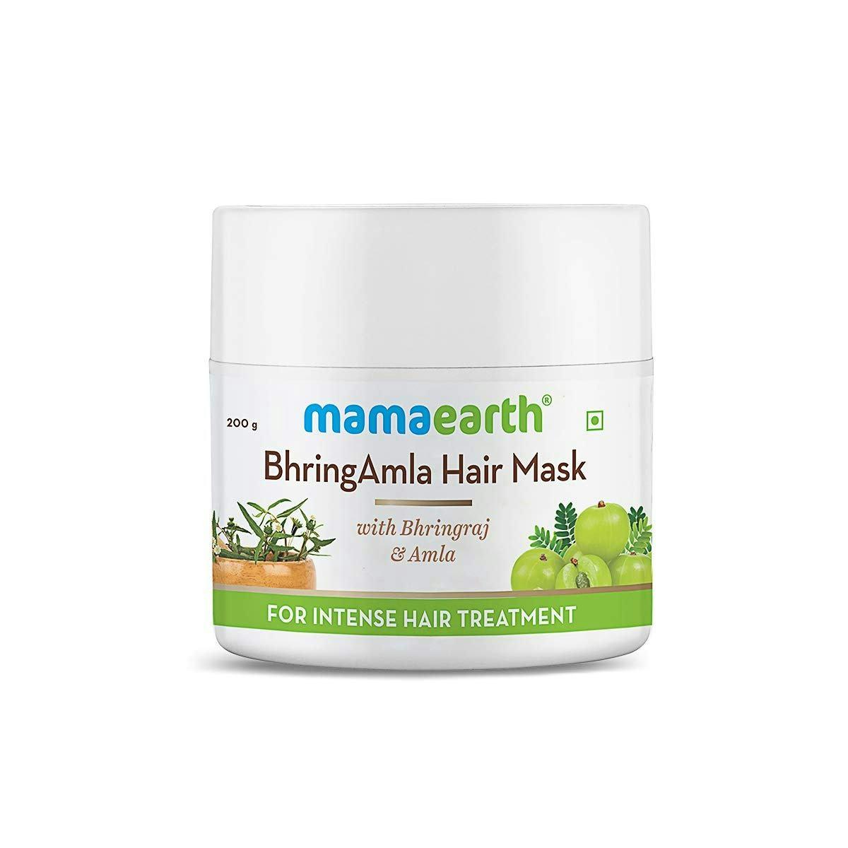 Mamaearth Bhring Amla Hair Mask With Bhringraj And Amla, 200 Gm