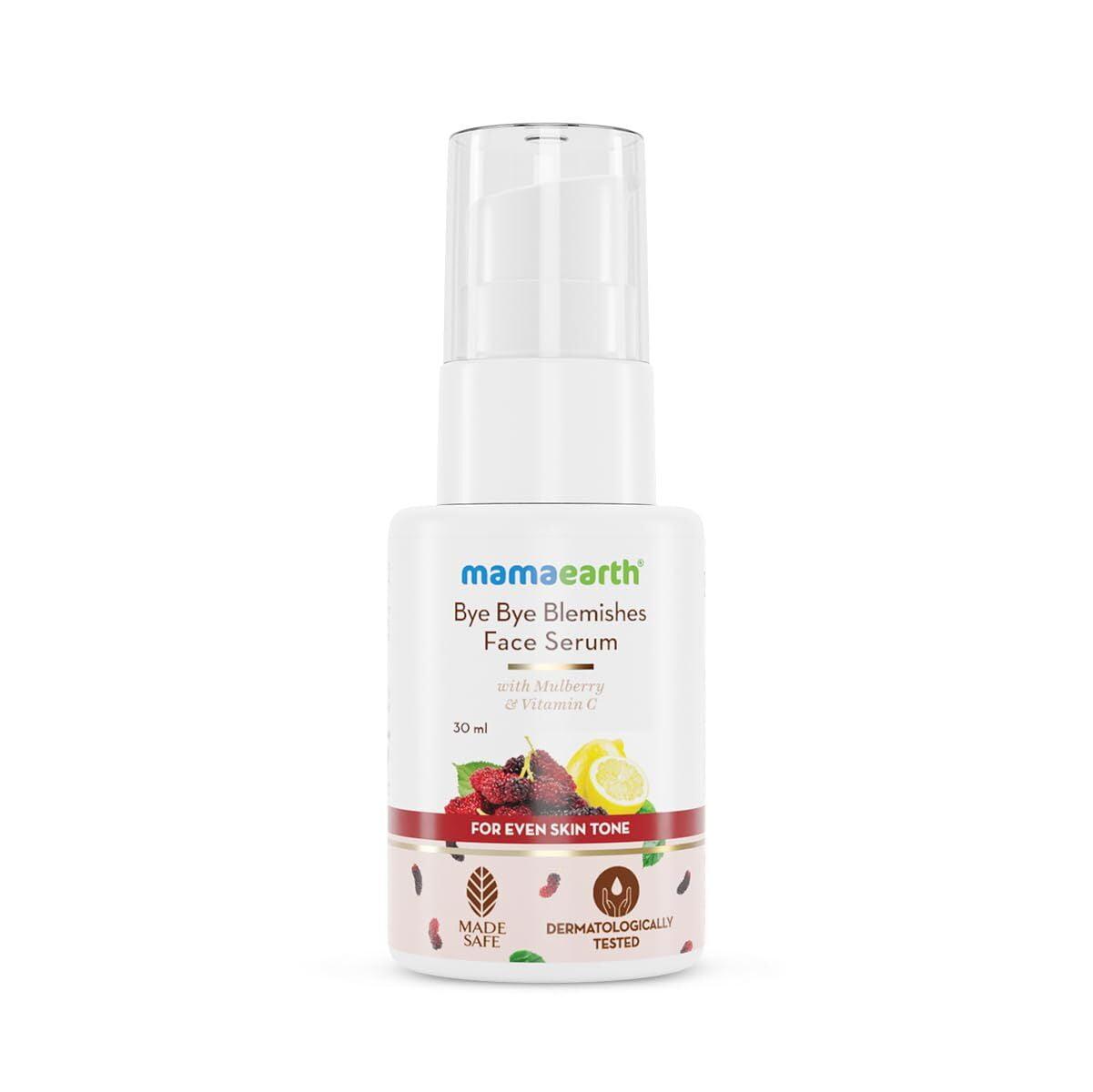 Mamaearth Bye Bye Blemishes Face Serum With Mulberry And Vitamin C For Pigmentation & Dark Spots
