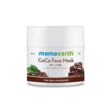 Mamaearth Coco Face Mask Cream With Coffee & Cocoa For Glowing Skin, 100 Gm