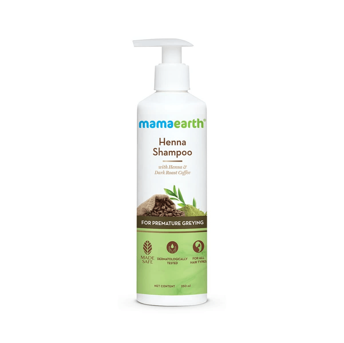 Mamaearth Henna Shampoo For Enhance Hair Color, 250 Ml