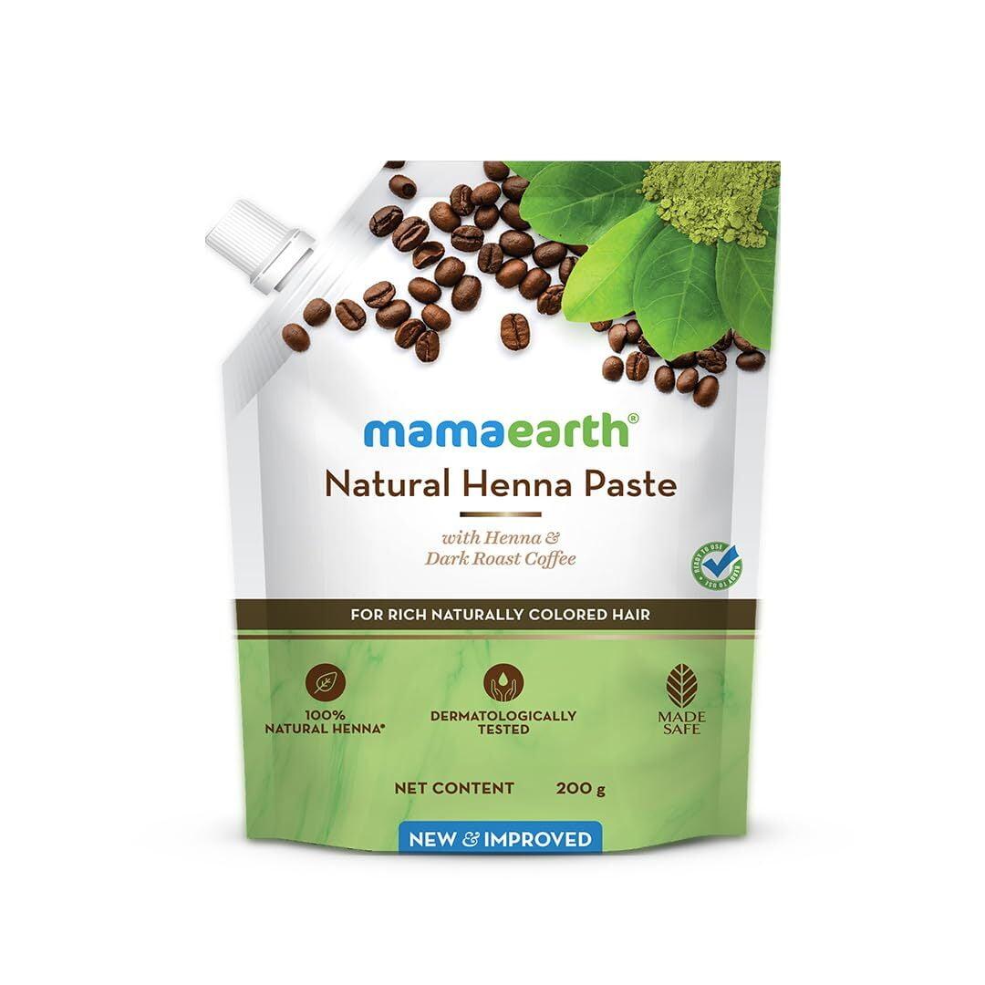 Mamaearth Natural Henna Paste, Ready To Apply, 200g