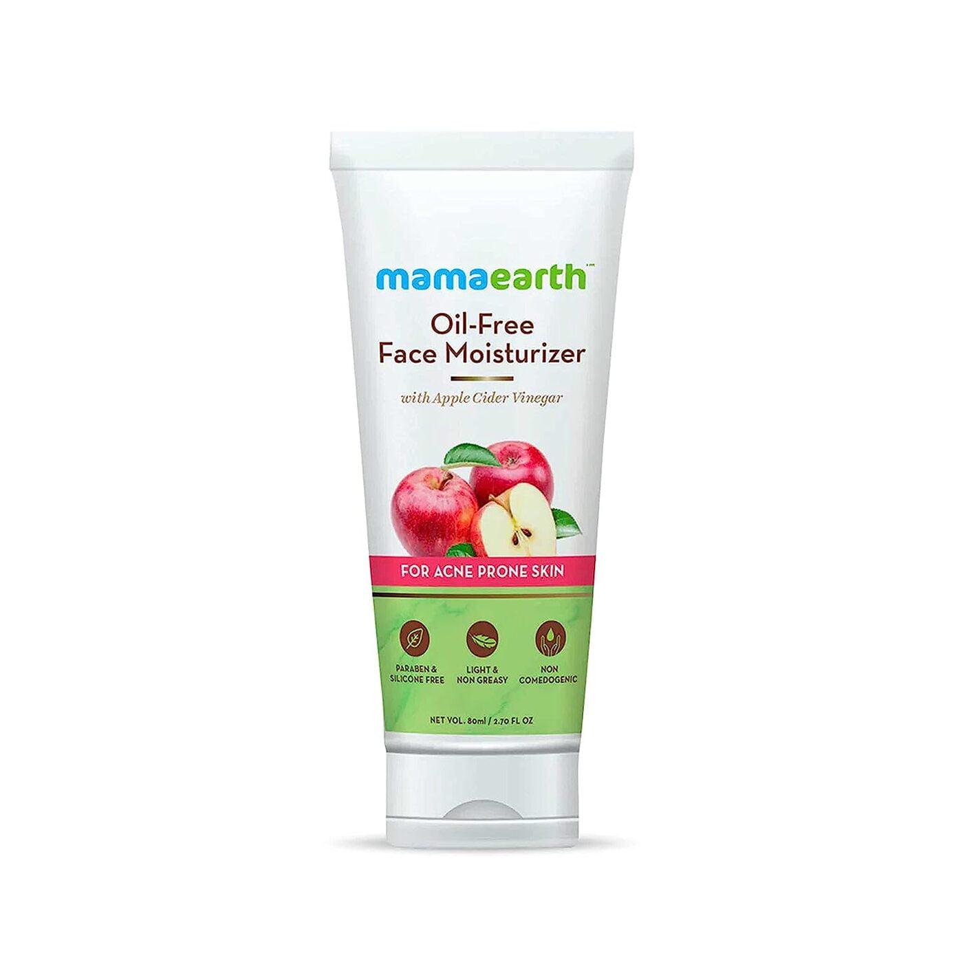 Mamaearth Oil-Free Moisturizer For Face With Apple Cider Vinegar For Acne Prone Skin, 80g