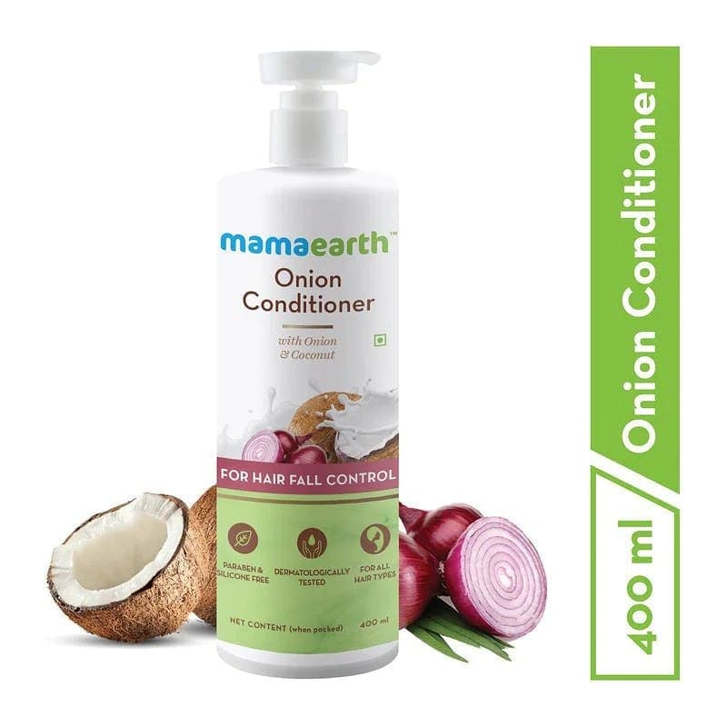 Mamaearth Onion Conditioner With Onion & Coconut Oil, 400 Ml