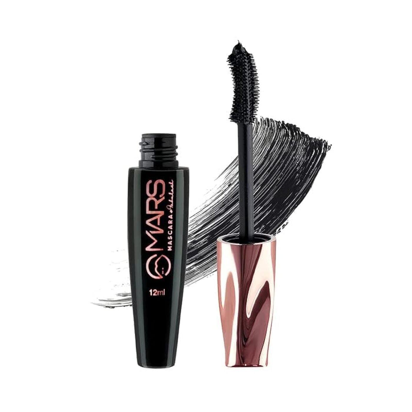Mars Fabulash Volumising Mascara | Up To 18 Hours Stay | Waterproof With Intense Jet Black Color (12ml)