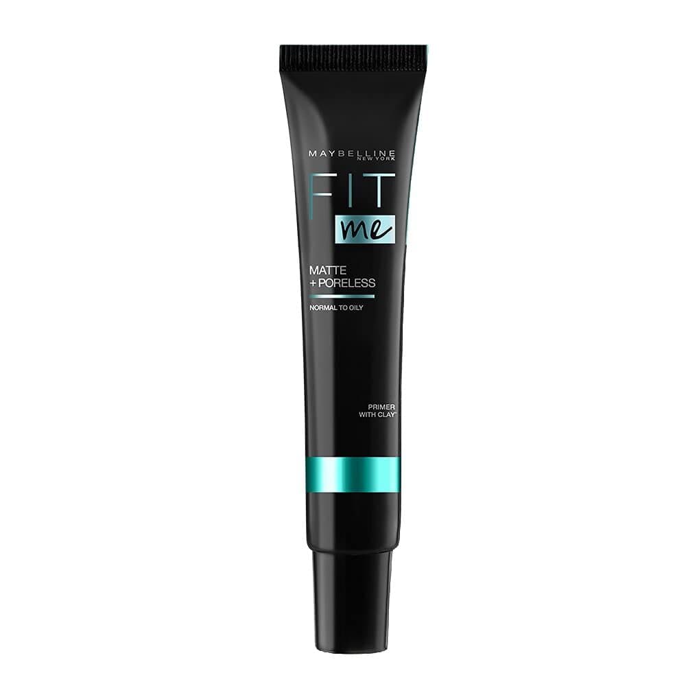 Maybelline New York Fit Me Matte + Poreless Primer, Oils Absorbing, Blurs Pores, Long-Lasting Upto 16 Hrs, 30 Ml