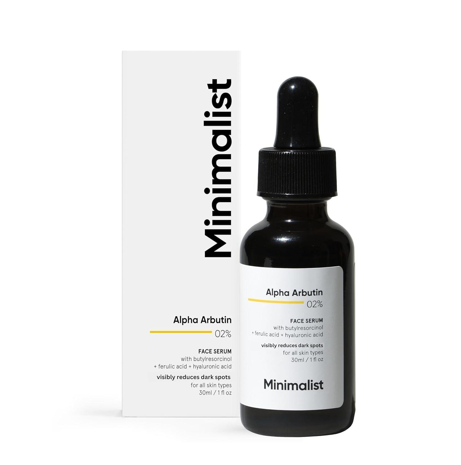 2% Alpha Arbutin Serum For Pigmentation & Dark Spots Removal | Anti-Pigmentation Face Serum With Hyaluronic Acid To Remove Blemishes, Acne Marks & Tanning | 30 Ml