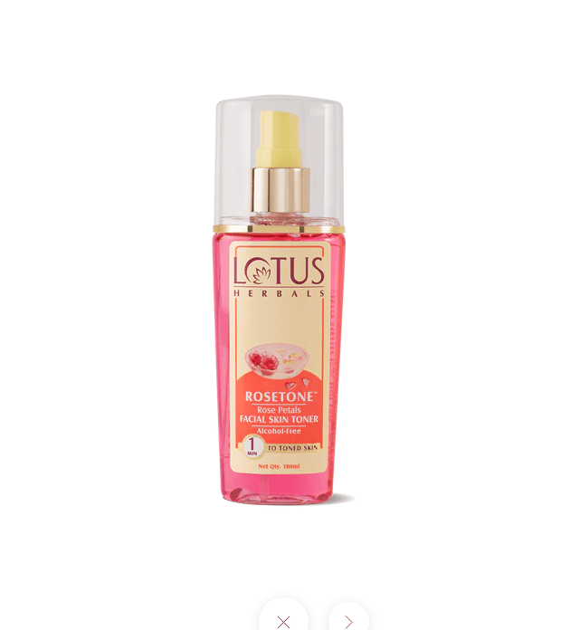 Lotus Herbals Rosetone Rose Petals Facial Skin Toner