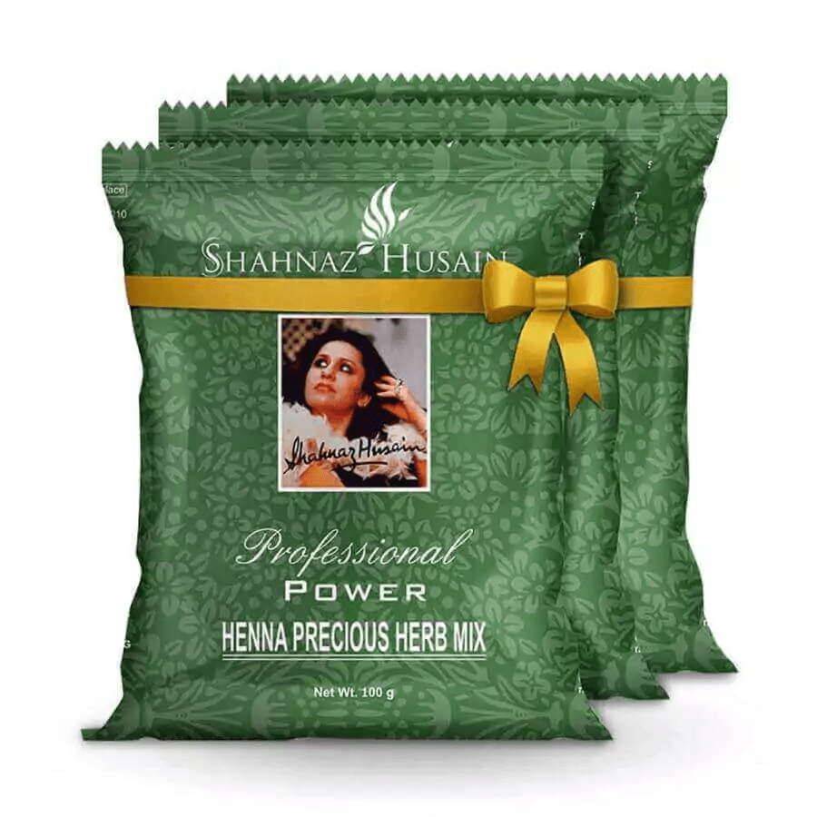Shahnaz Forever Henna Precious Herb Mix Combo Pack 100gx3