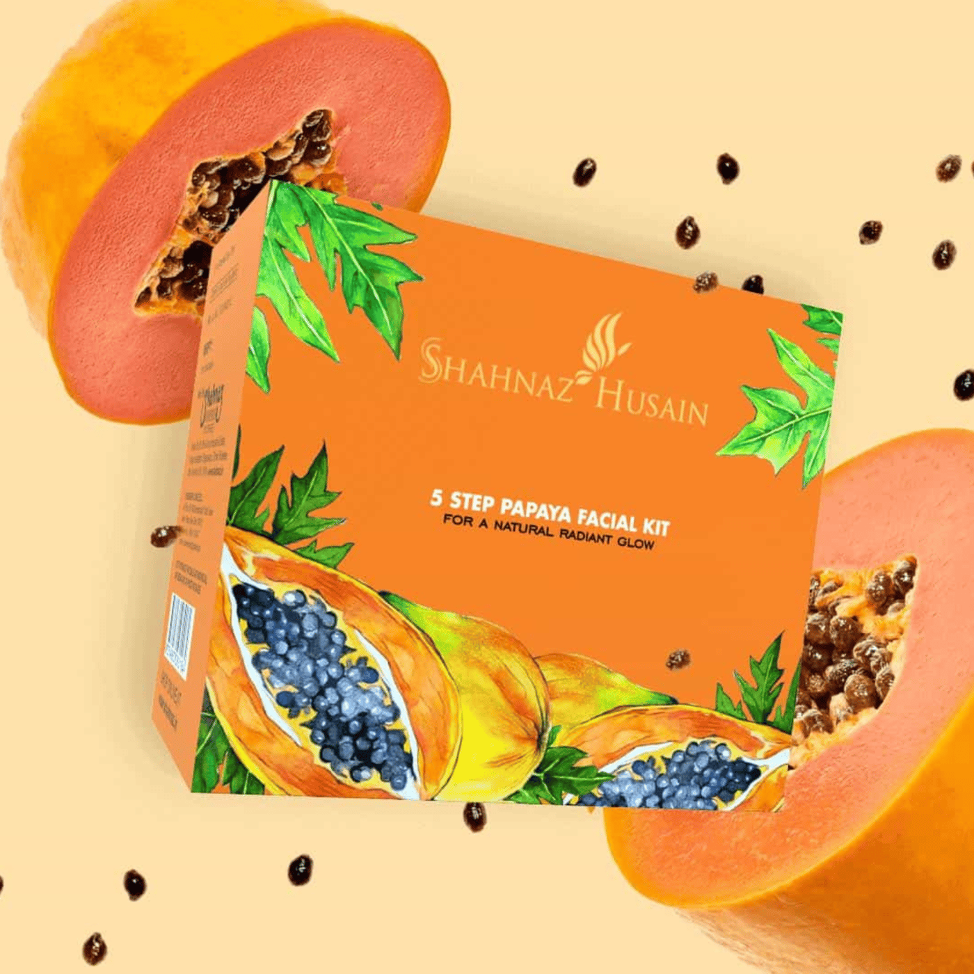 Shahnaz Husain 5 Step Papaya Facial Kit – 50g
