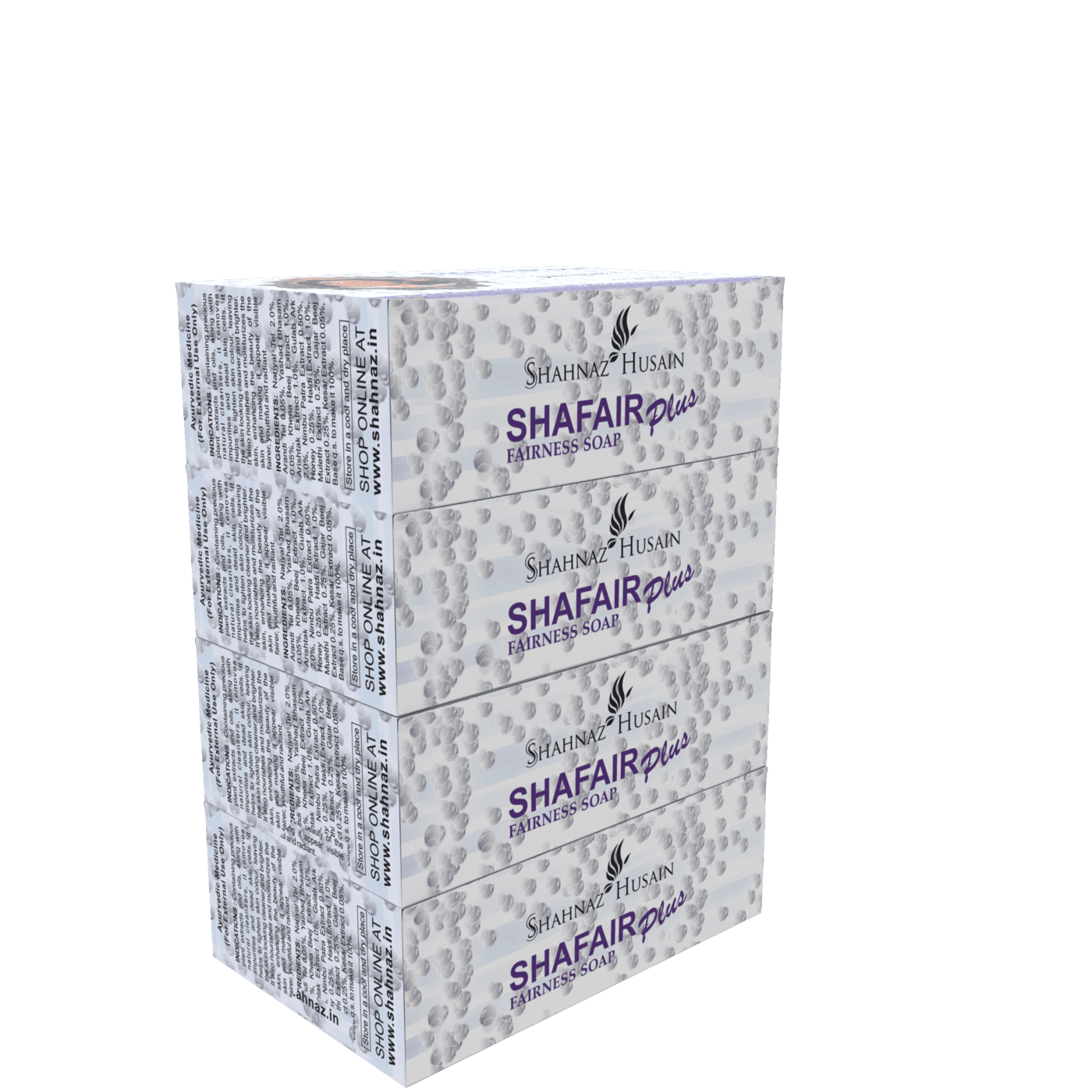 Shahnaz Husain Shafair Ayurvedic Fairness Soap – 100g X 4 – (buy 3 Get 1 Free)