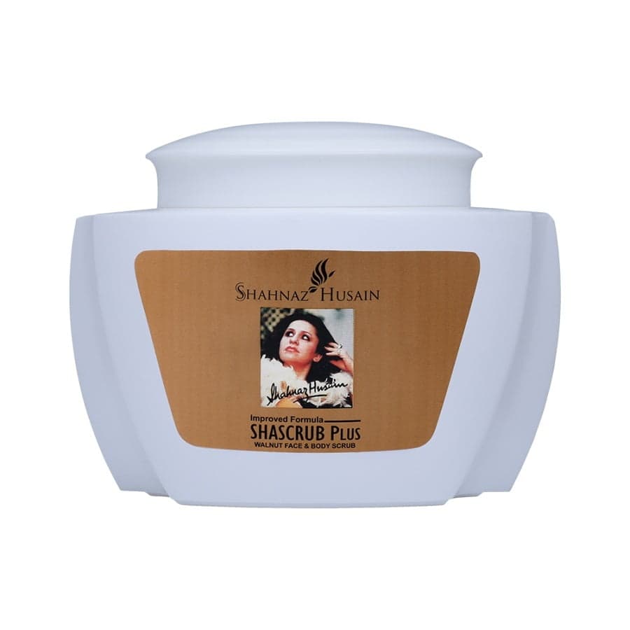 Shahnaz Husain Shascrub Plus – Walnut Face & Body Scrub 500g
